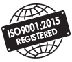 ISO 9001:2015 Registered